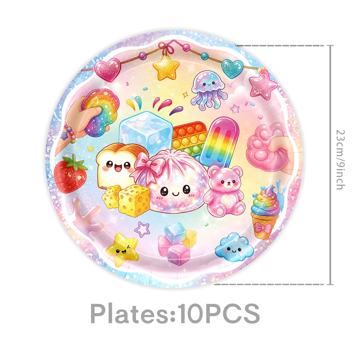 Dumpling Theme Party Decoration Set — Birthday Party Supplies & Favors