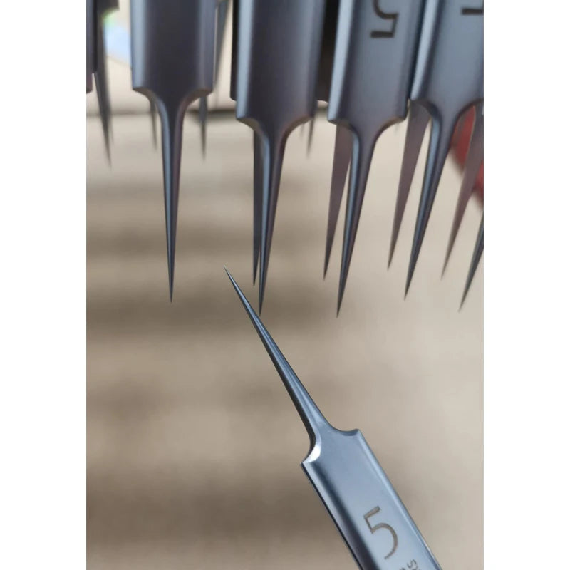 Stainless Steel Blackhead Extraction Tweezers — Precision Skin Care Tool