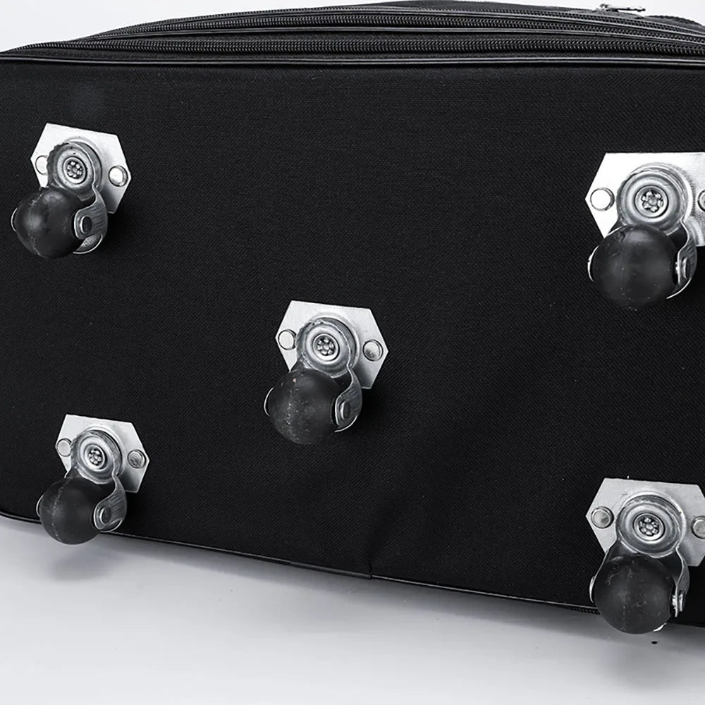 Expandable Rolling Luggage — Foldable Trolley Suitcase for Travel