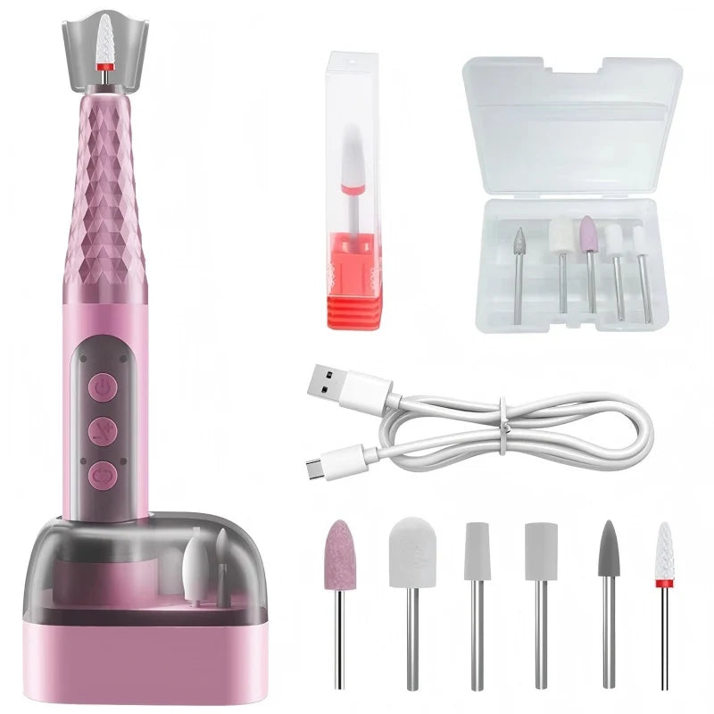 VIMYSHOW Cordless Electric Nail Drill — Professional Manicure & Pedicure Kit