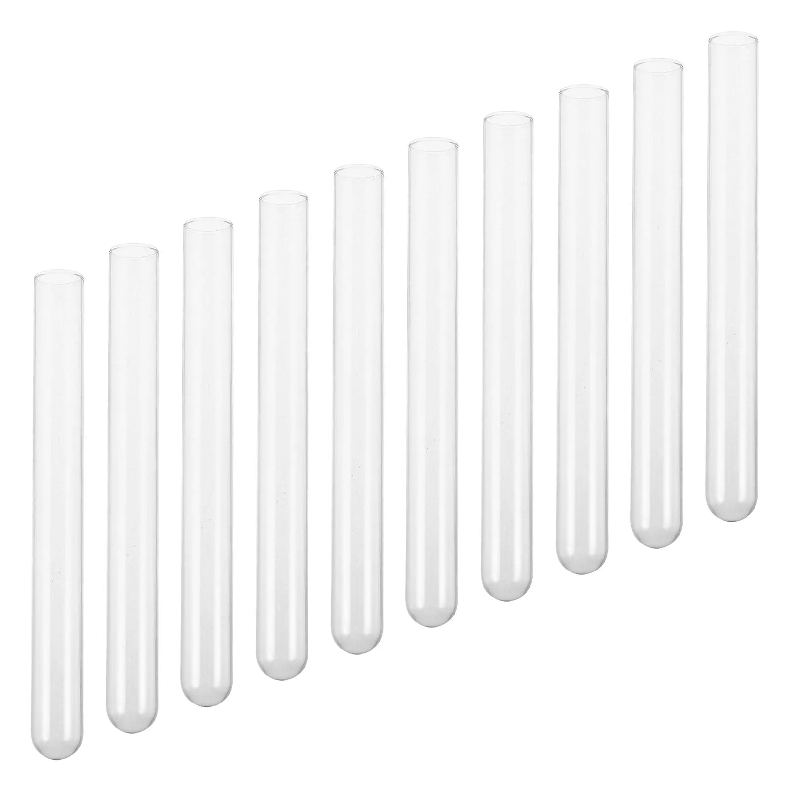 Borosilicate Glass Test Tubes — Clear Laboratory Glassware for Science Experiments