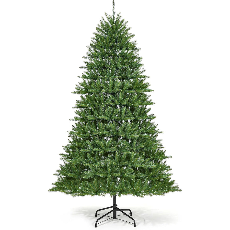 HiMISS Pre-Lit Artificial Christmas Tree — Festive LED Lighting & Foldable Stand