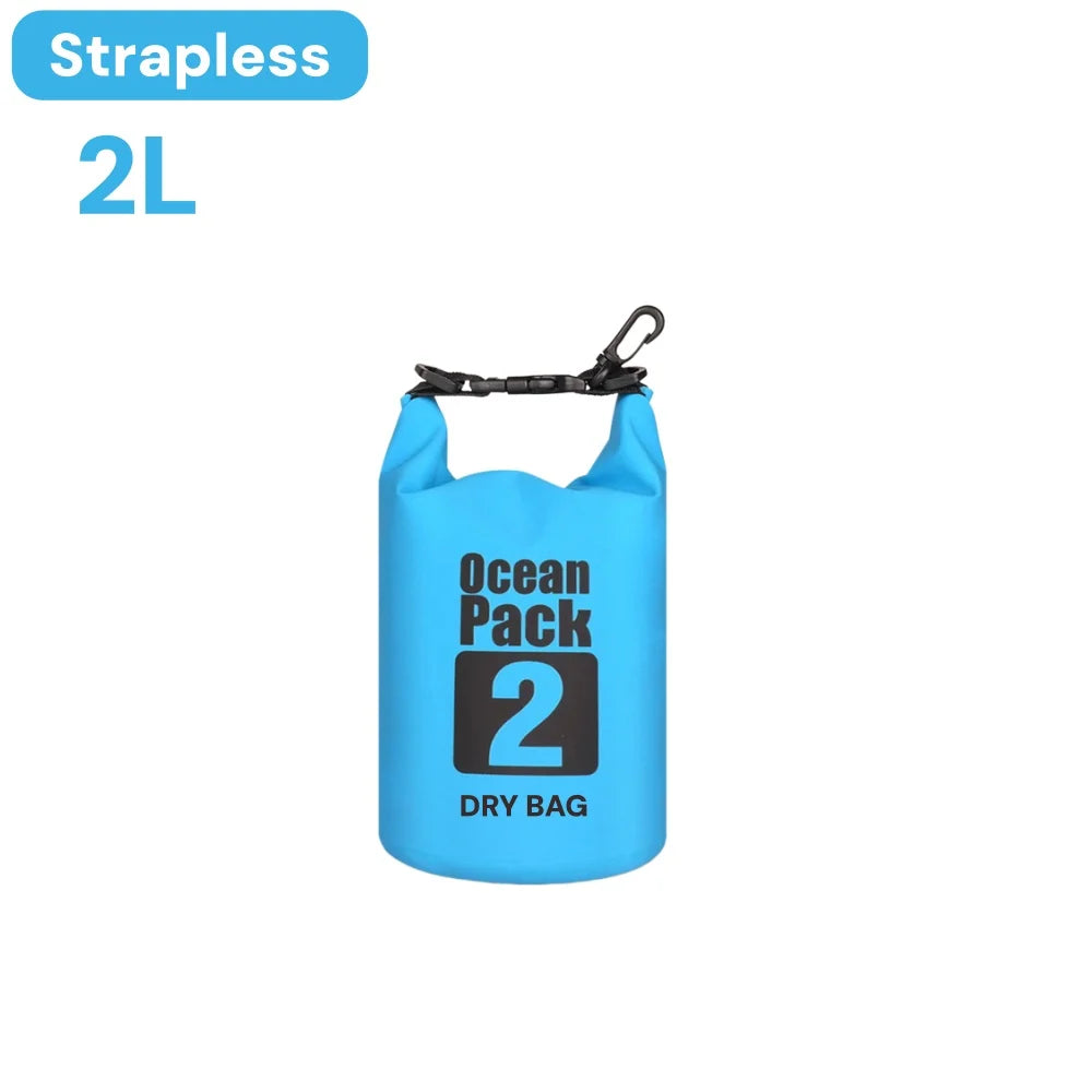 Waterproof Roll Top Dry Bag — Floating Storage for Kayaking and Camping
