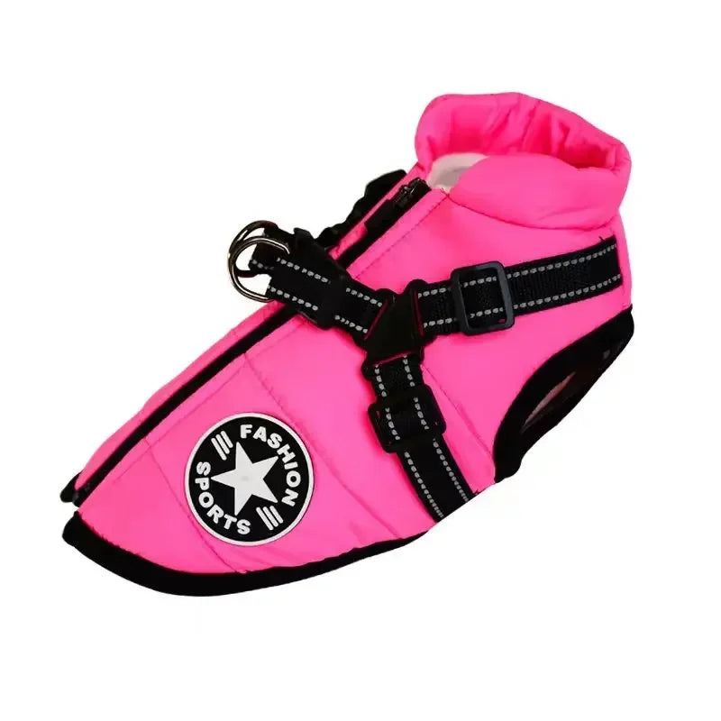 Dog Winter Coat — Waterproof Fleece Jacket