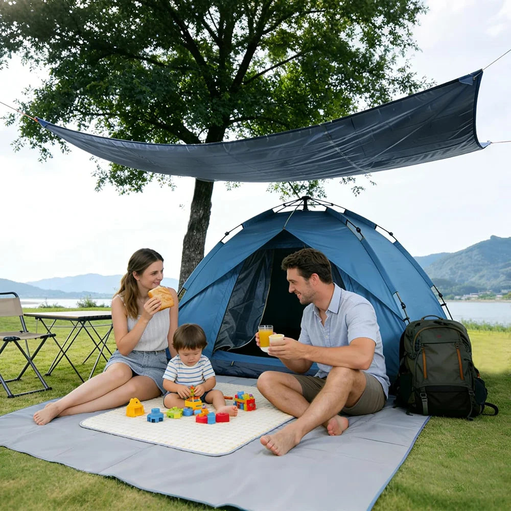 Multi-Purpose Waterproof Tarp — Heavy-Duty Oxford Cloth Ground Mat