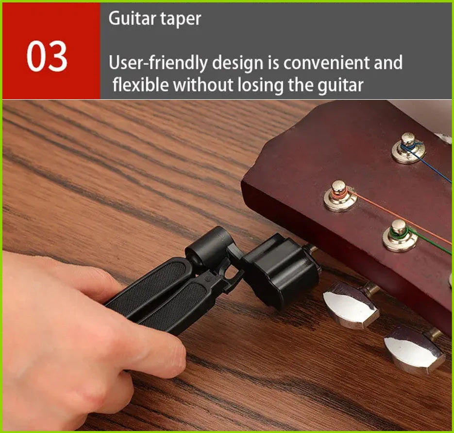 YOUYAN 3-in-1 Guitar String Winder — Multi-Functional Maintenance Tool