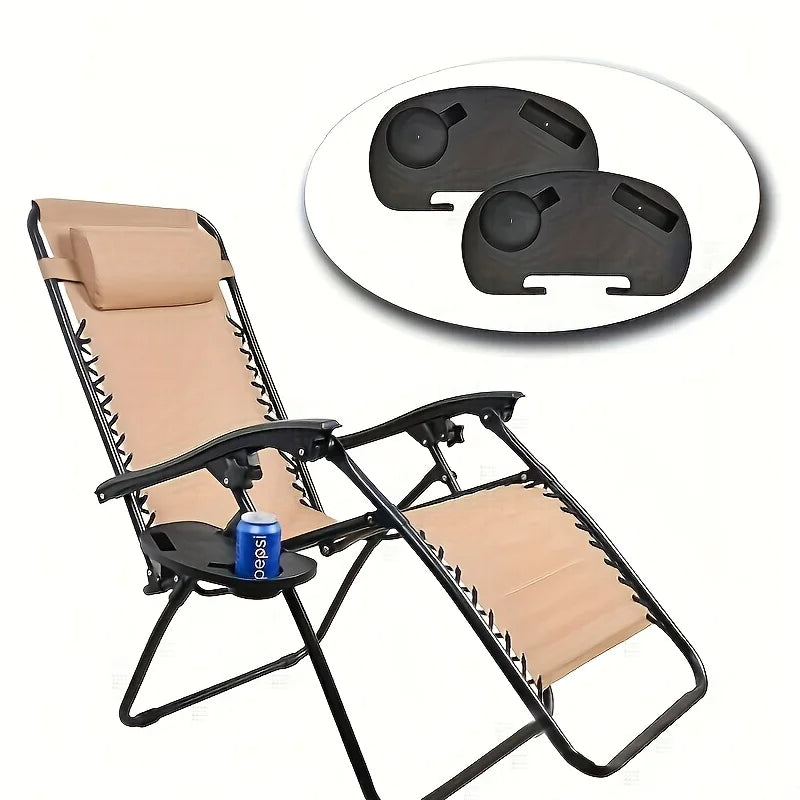Folding Chair Table — Portable Snack Tray