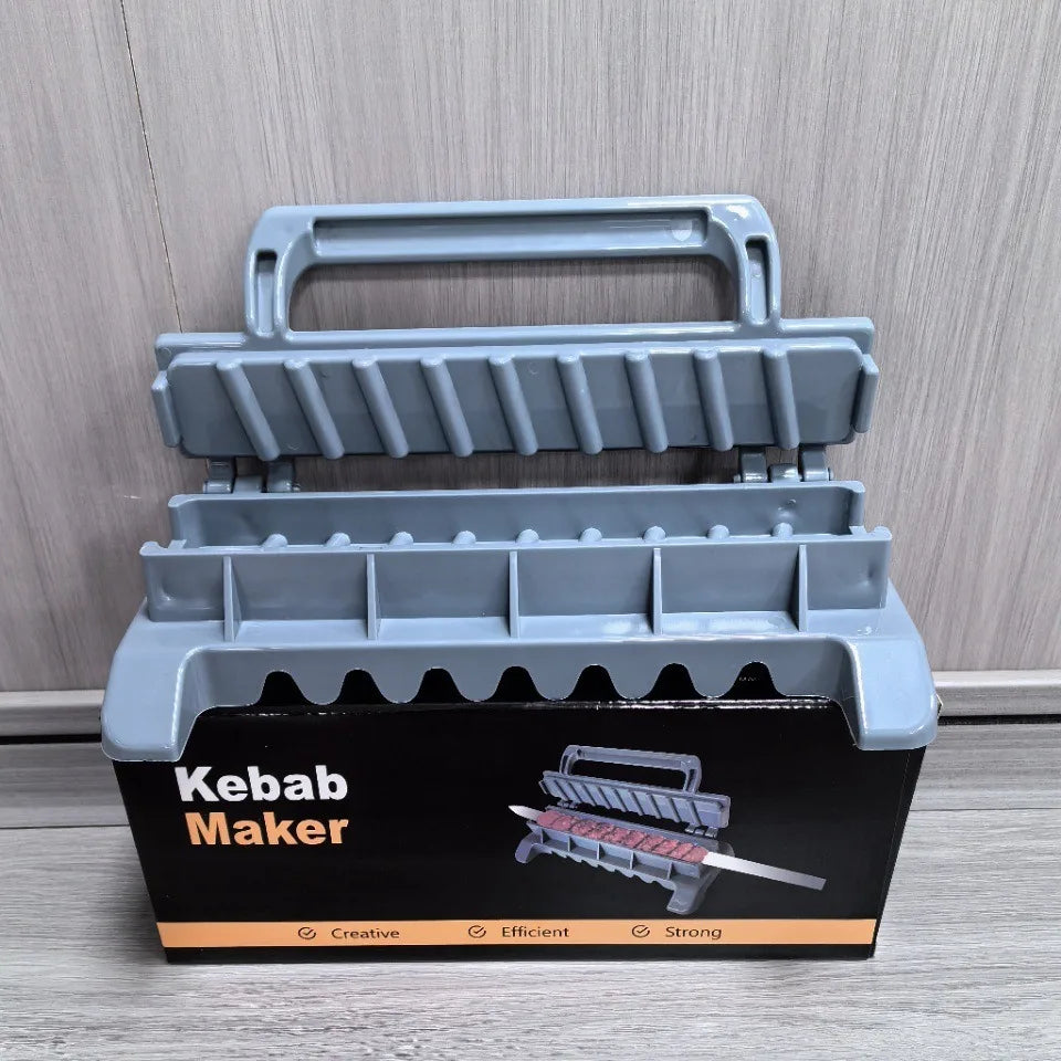 Flat Metal Barbecue Skewers — Heavy Duty Grilling Tools for Kabobs