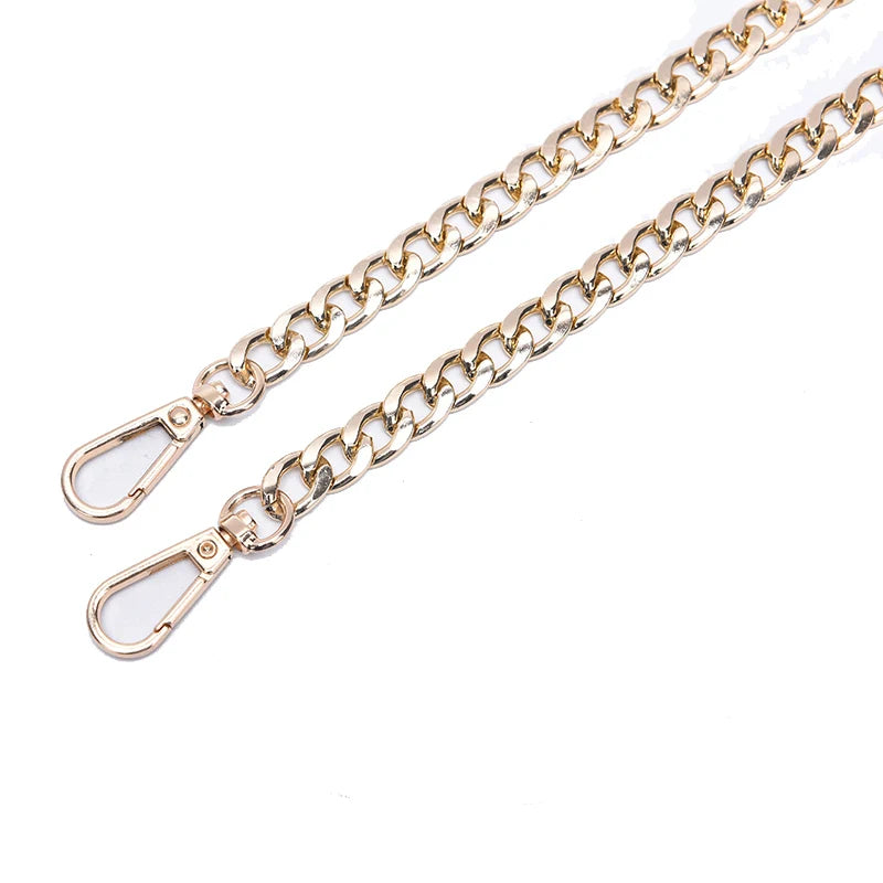 Metal Bag Strap Chain — Replacement Handle for Purses and Handbags