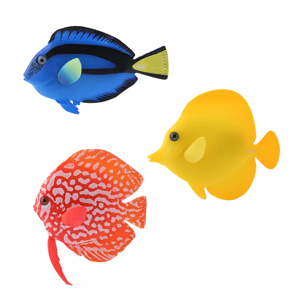 TOPINCN Luminous Artificial Fish — Realistic Aquarium Decoration Ornament