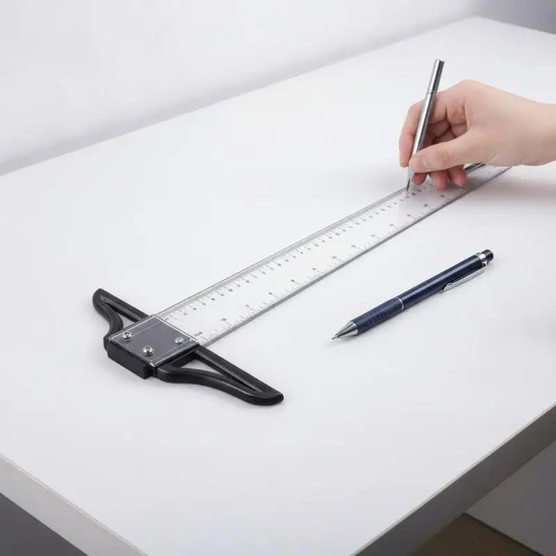 KOQZM T-Square Drafting Ruler — Precision Drawing Tool for Art & Engineering