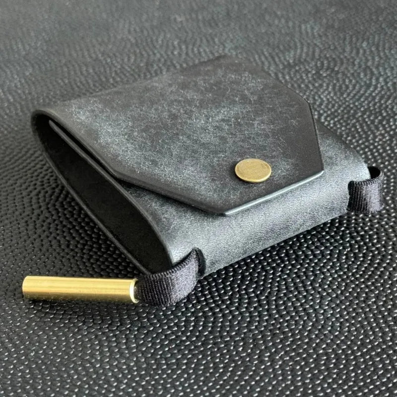 Leather Money Clip Wallet — Slim Cash Holder & Pocket Organizer