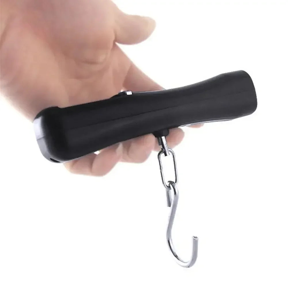 Digital Luggage Hanging Scale — Portable Travel Weight Checker with LCD Display