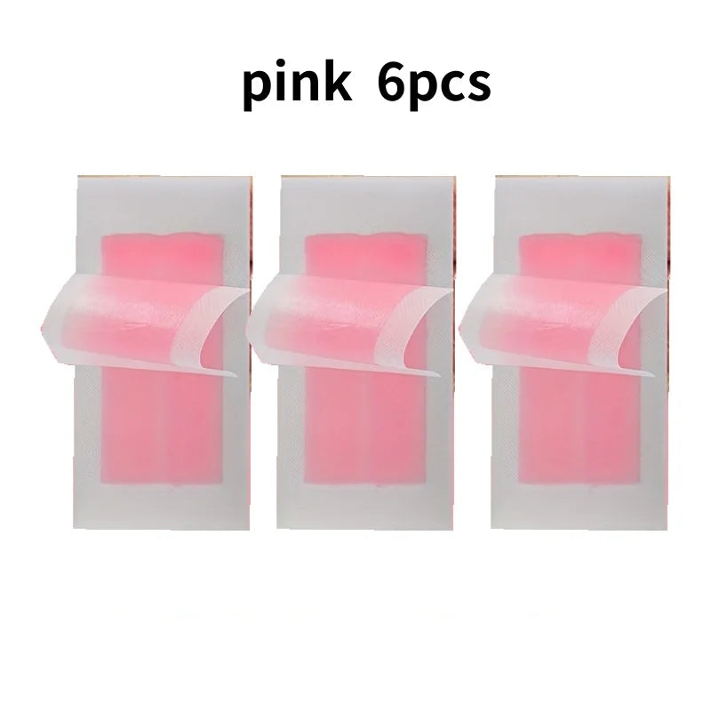 Professional Wax Hair Removal Strips — Double-Sided Paper for Body and Face