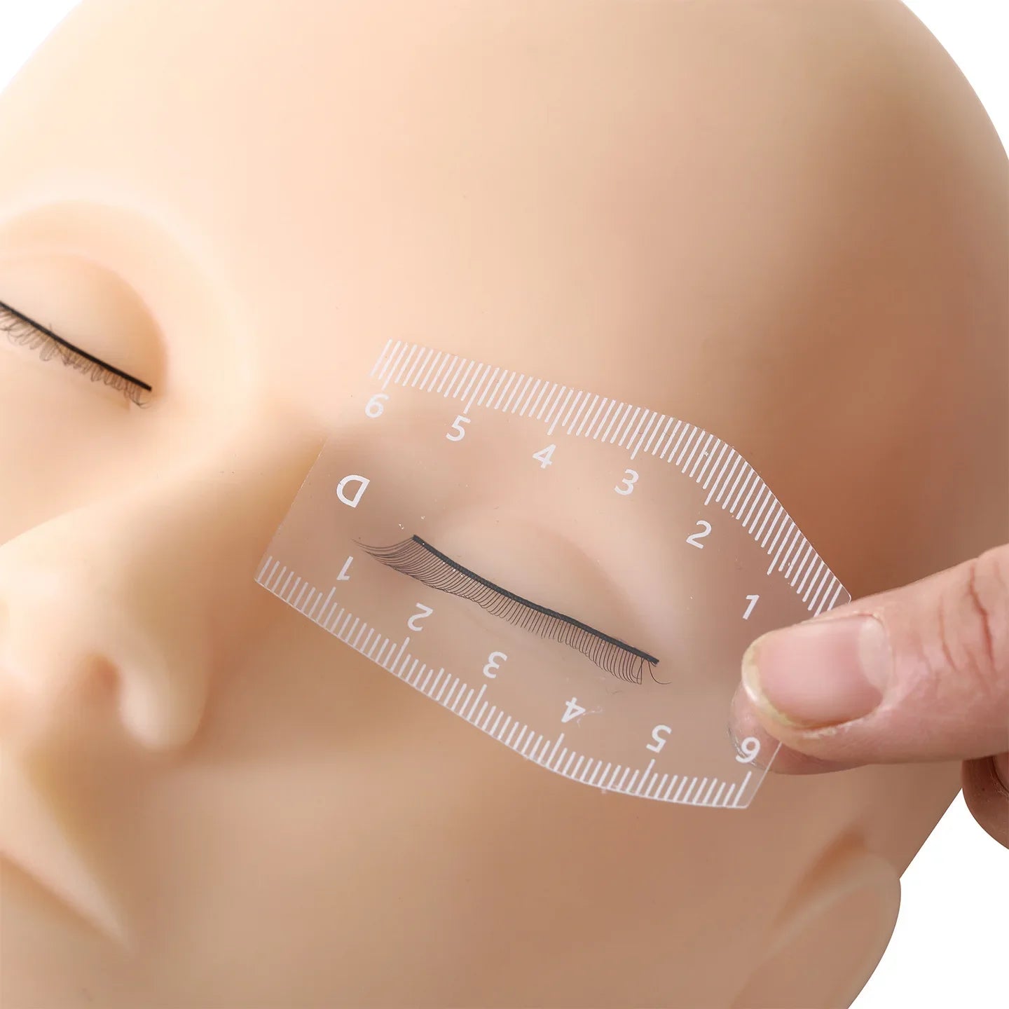 Eyebrow Stencil Ruler Template — Precision Shaping Guide for Makeup