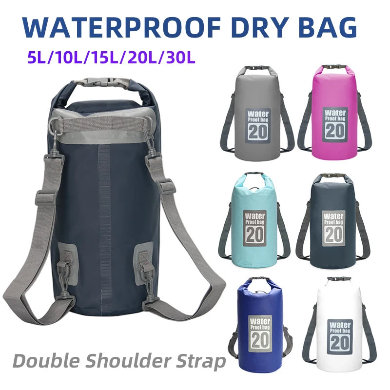 Hike Mount Waterproof Dry Bag — Heavy Duty Storage for Kayaking & Camping