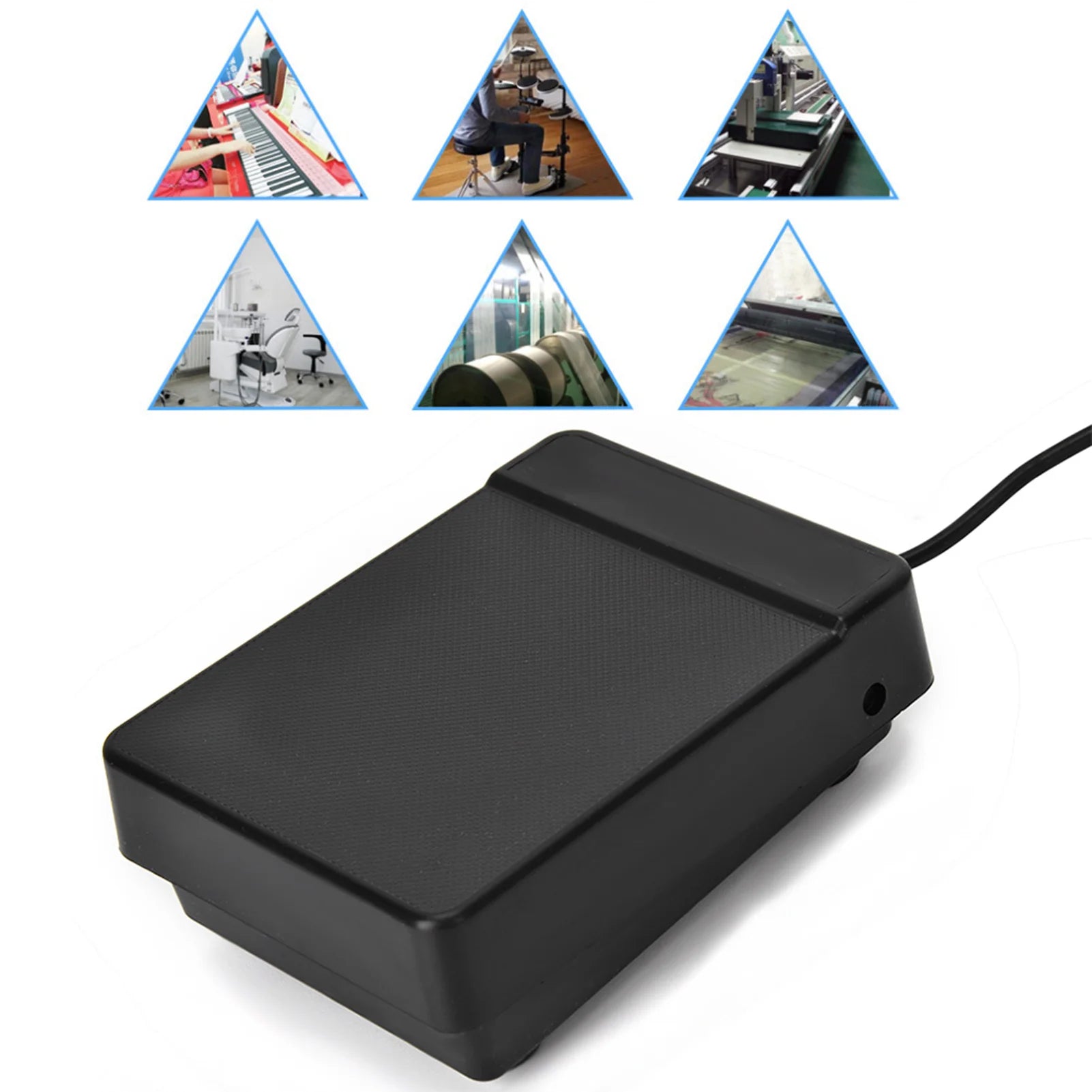 Electronic Keyboard Sustain Pedal — Durable Foot Controller for Piano