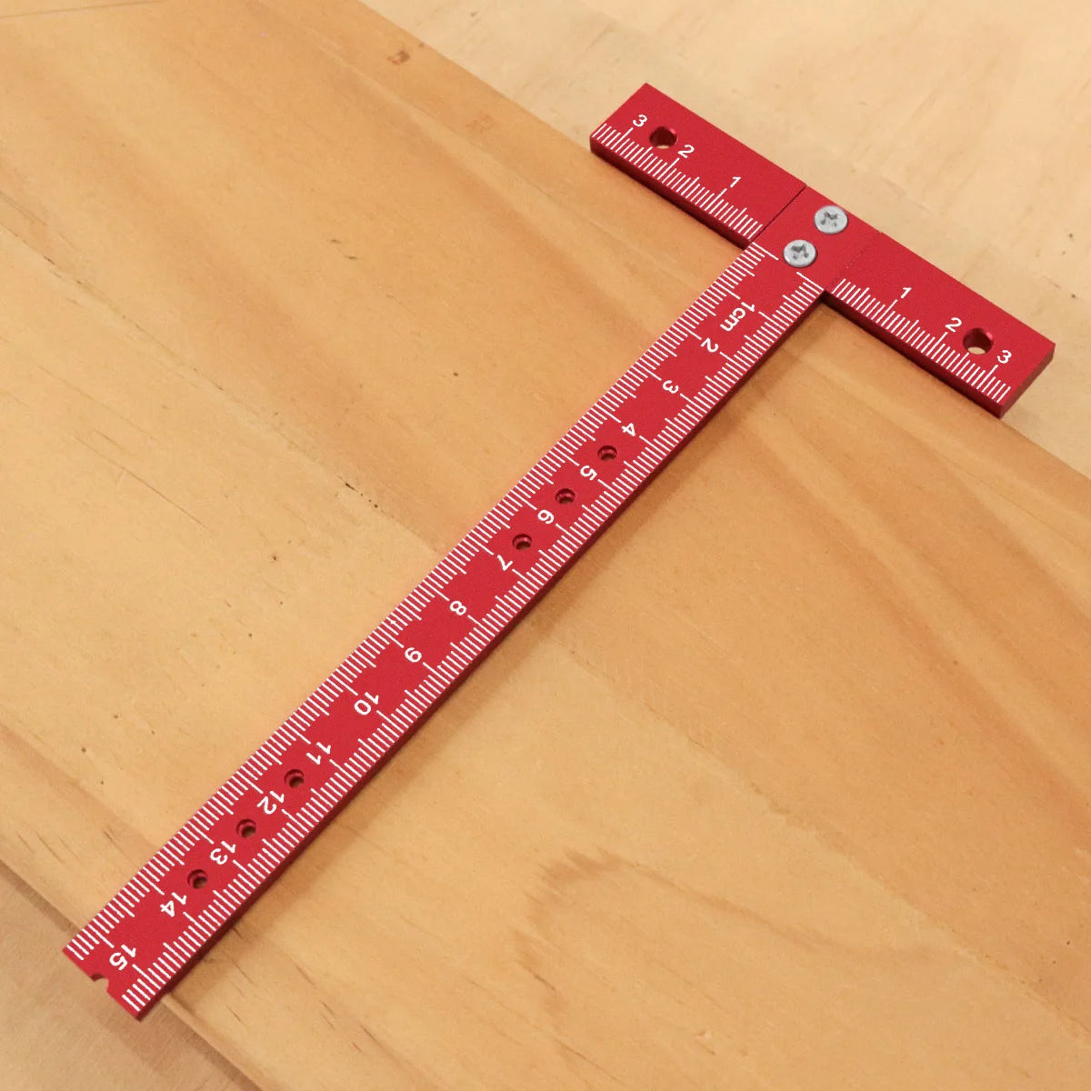 FNICEL Aluminum Alloy T-Square Ruler — Precision Drafting & Carpentry Tool