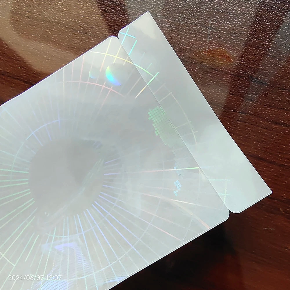 XMYLNG Holographic Decoration Stickers — Waterproof Clear Laser Labels