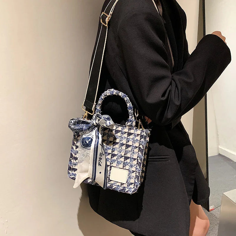 TIGZUOROIIS Canvas Tote Bag — Versatile Fashion Shoulder Bag