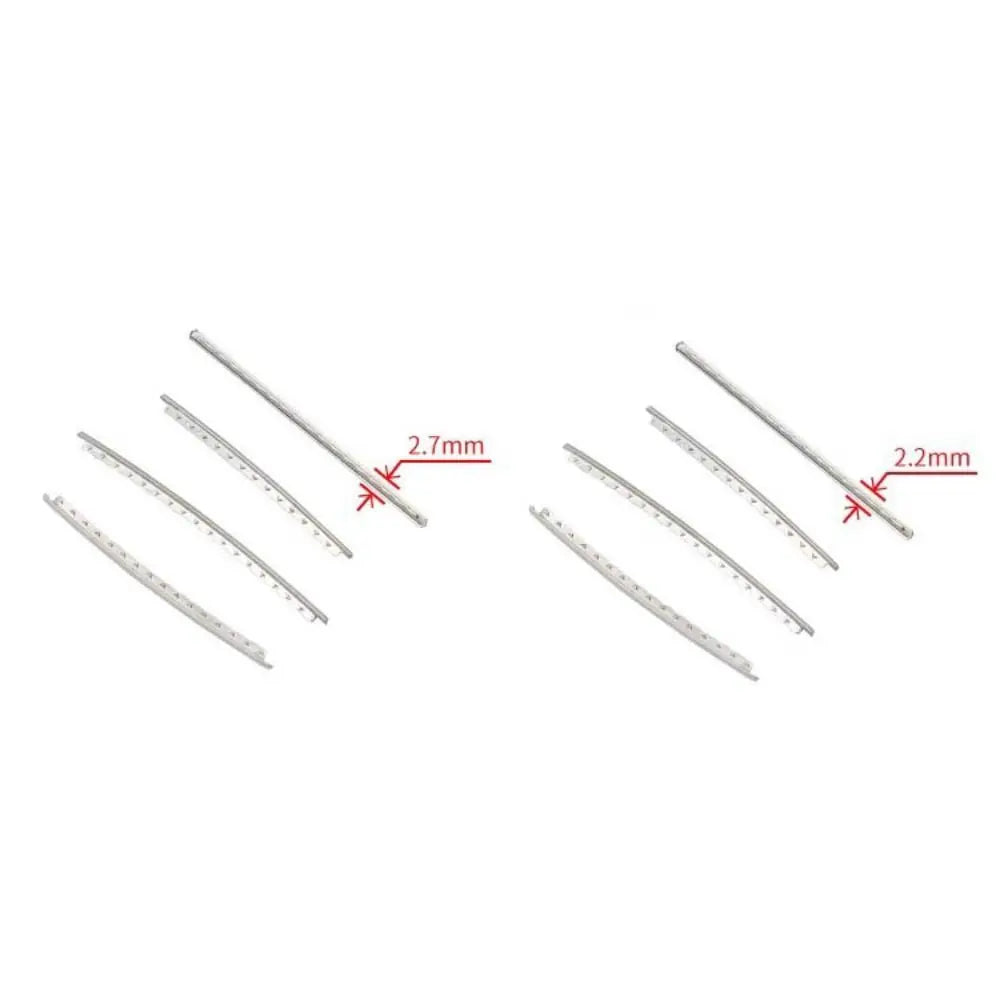 Stainless Steel Guitar Fret Wire Set — Precision Fingerboard Frets for Ukulele