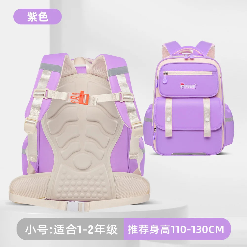 SOATIM Kids School Backpack — Waterproof Oxford Fabric Book Bag