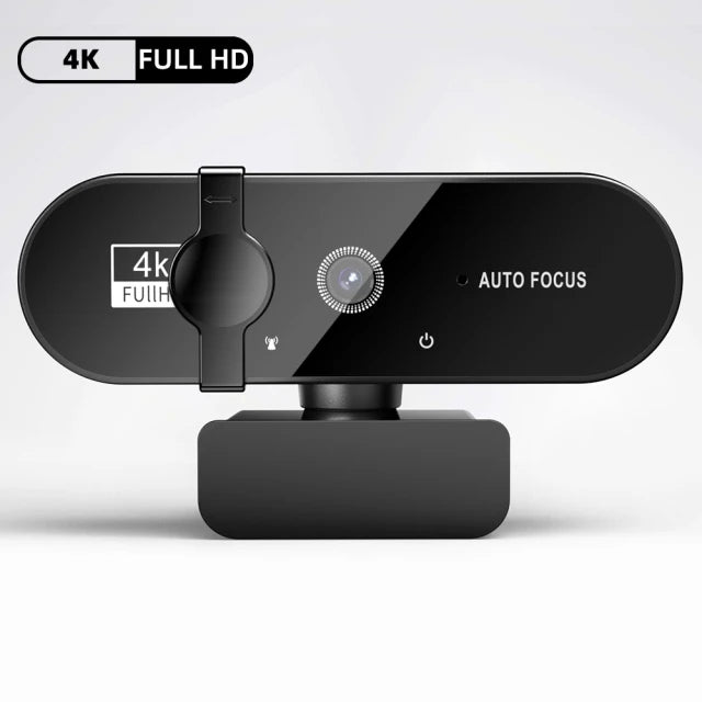 High Definition Mini Webcam — Auto Focus USB Camera with Microphone