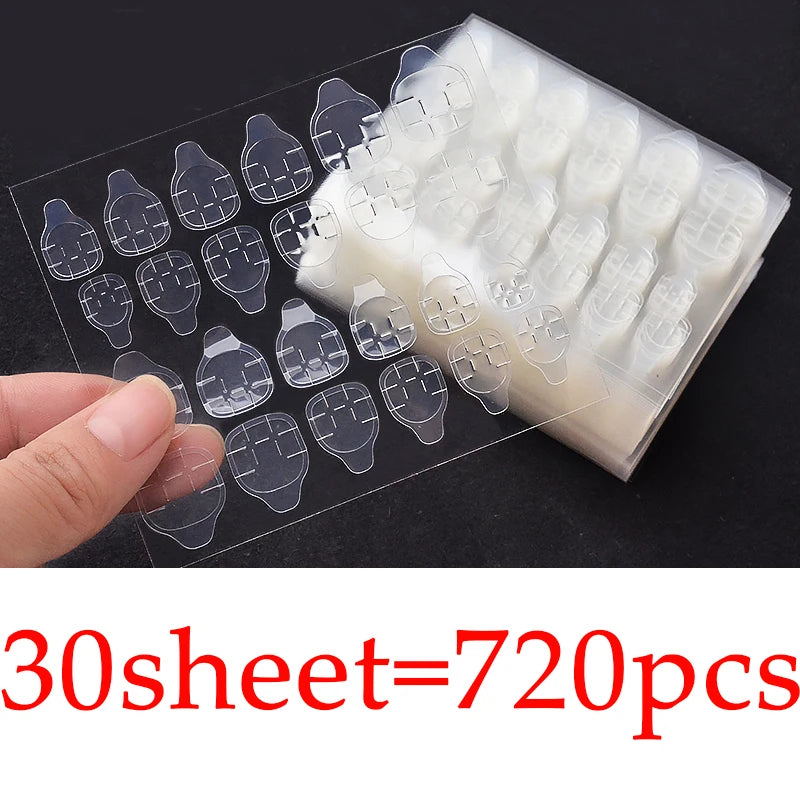 MAFANAILS Double Sided Jelly Nail Glue — Waterproof Press On Nail Adhesive Tabs