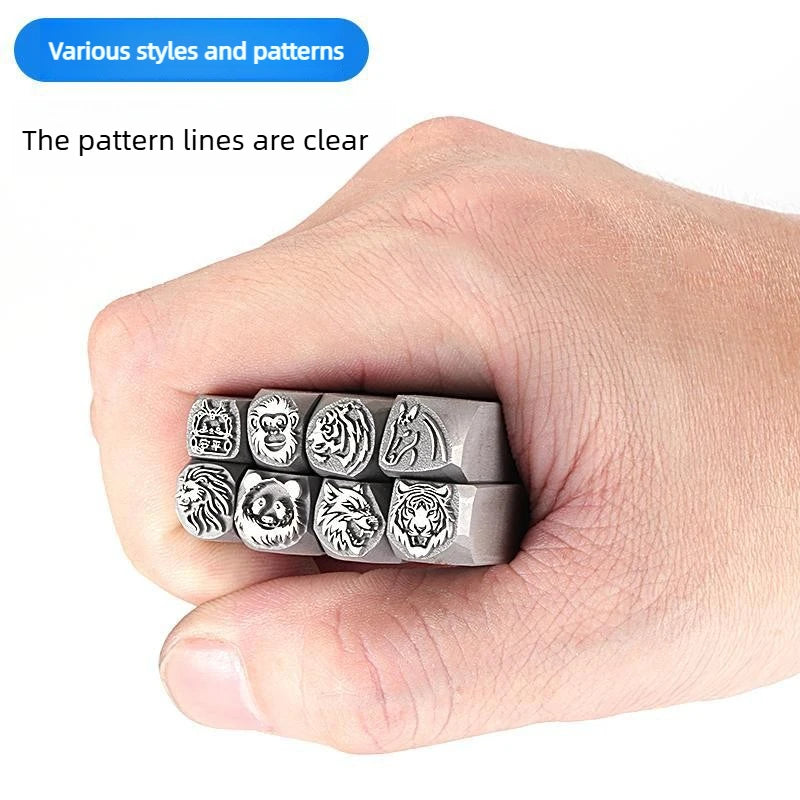 Animal Head Steel Stamp Punch — Engraving Mold for DIY Jewelry Making