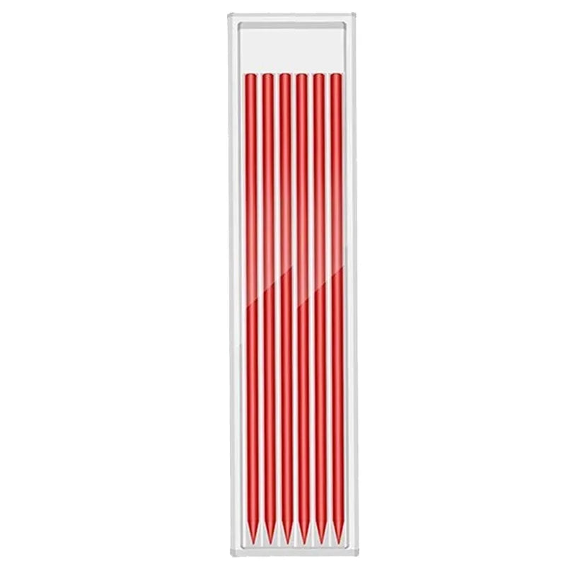 Solid Carpenter Mechanical Pencil — Integrated Sharpener & Woodworking Tool