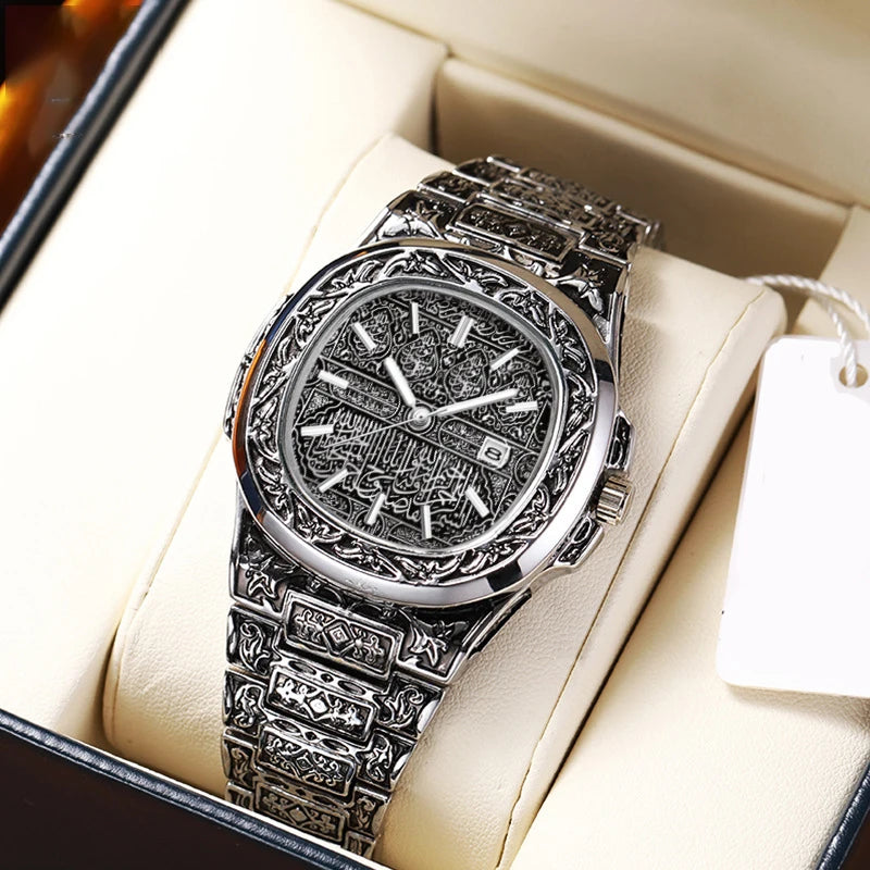 GADYSON Men's Quartz Watch — Luxury Vintage Style with Auto Date