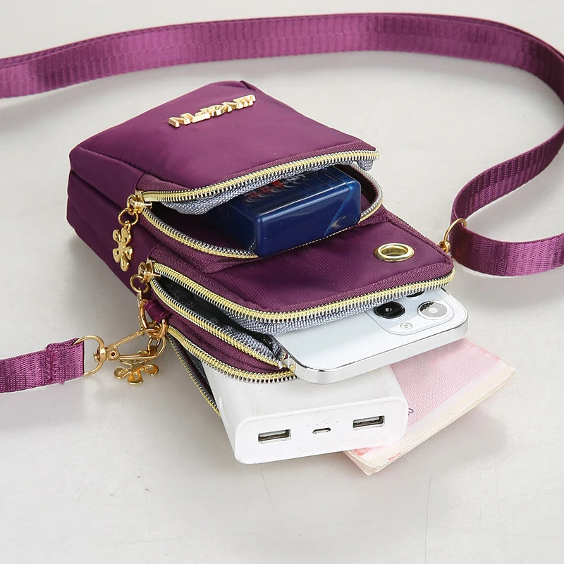 Women's Crossbody Mini Bag — Versatile Phone & Coin Pouch