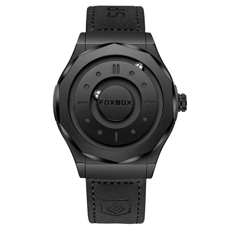 LIGE Creative Magnetic Men's Watch — Unique Quartz Wristwatch with Interchangeable Straps