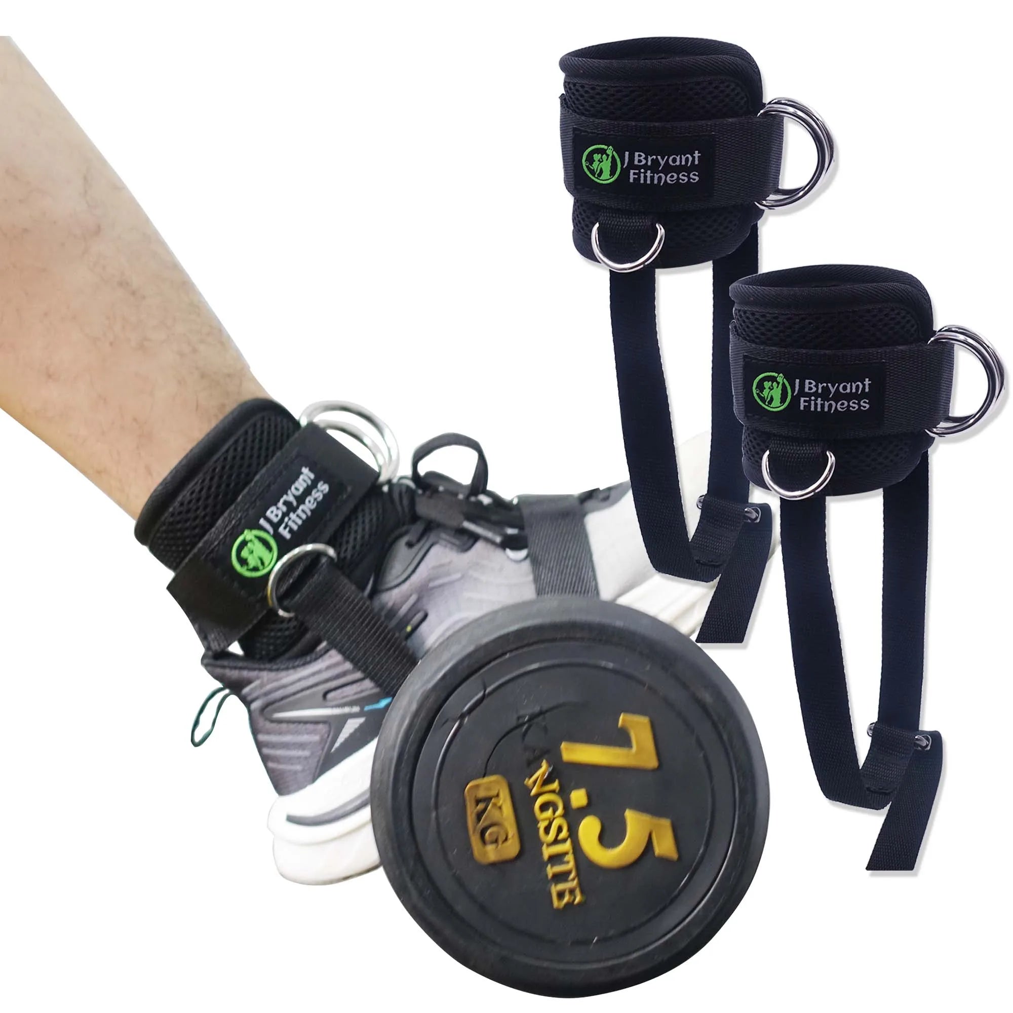 J Bryant Ankle Straps — Adjustable Leg Weights for Strength Training