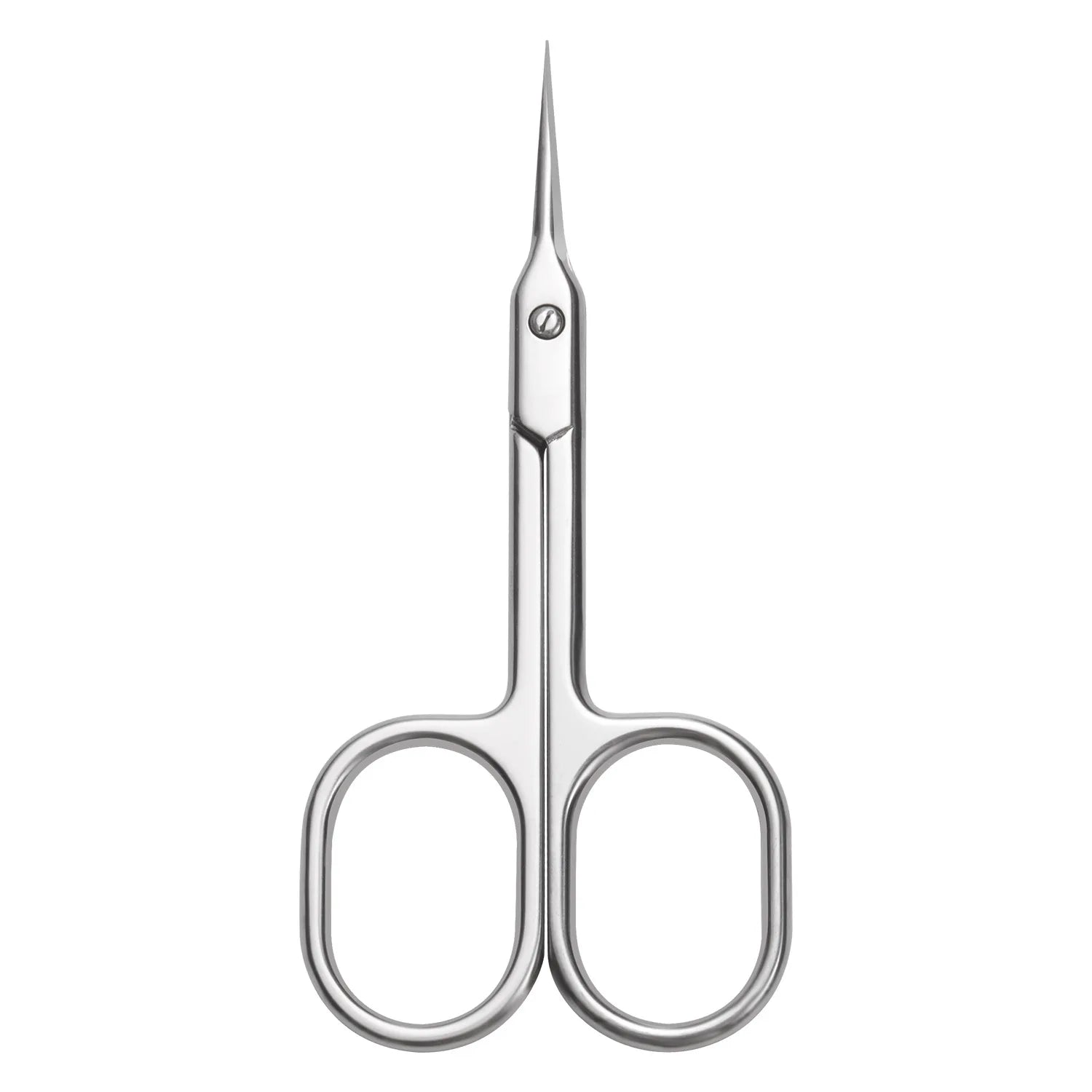 Stainless Steel Cuticle Scissors — Precision Trimmer for Nose Hair and Eyebrows
