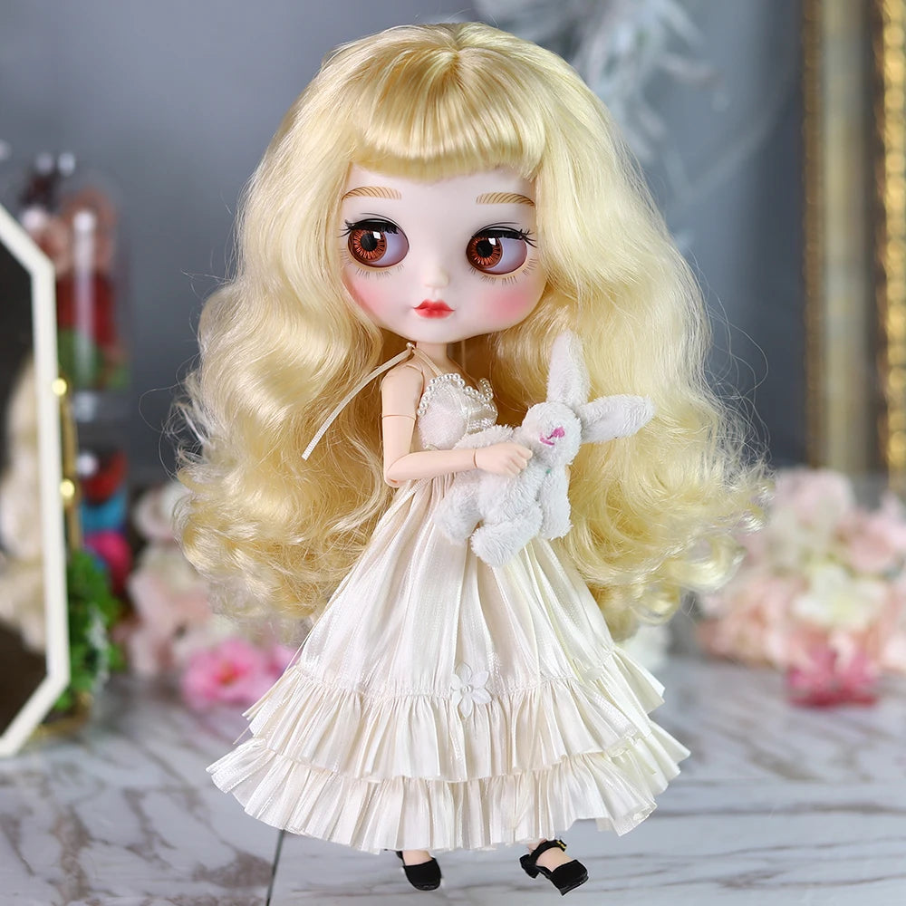 DBS Premium Evening Dress — Minimalist 1/6 Scale Doll Clothing