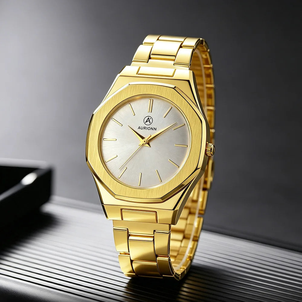 Men's Casual Quartz Watch — Versatile Smart Casual Design