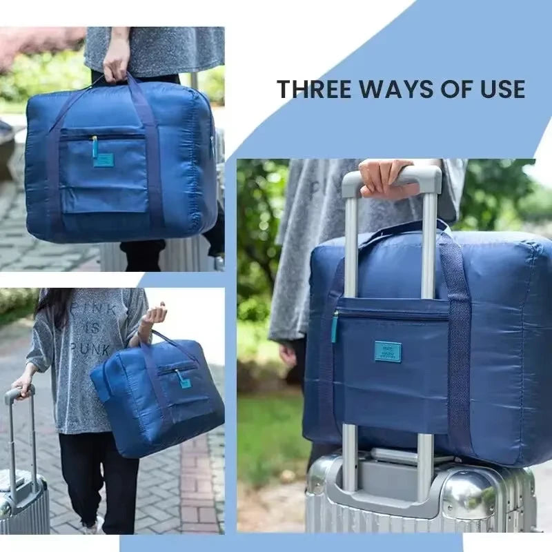 takeoak Travel Duffel Bag — Lightweight Foldable Weekender Tote