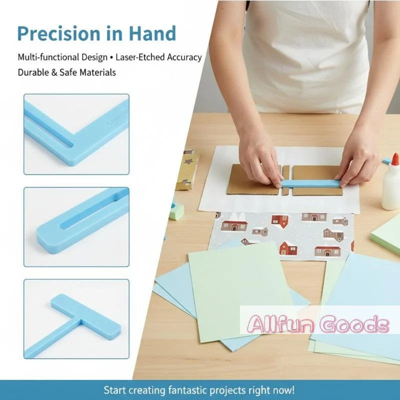 6-Piece Bookbinding Tool Kit — DIY Scrapbooking and Cardmaking Set
