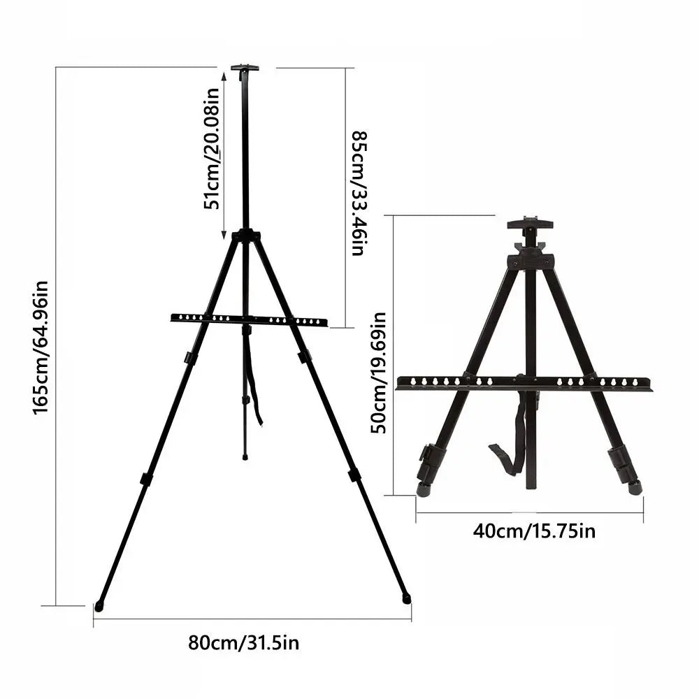 Adjustable Sketching Easel — Portable Art Display Stand for Drawing