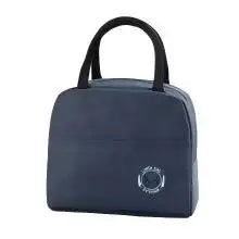 HOMEFISH Insulated Lunch Bag — Thermal Bento Box Carrier for Students