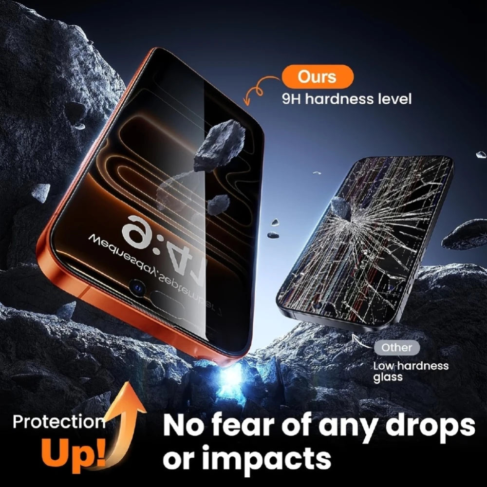 NNBILI Tempered Glass Screen Protector — Dust-Free Installation Kit