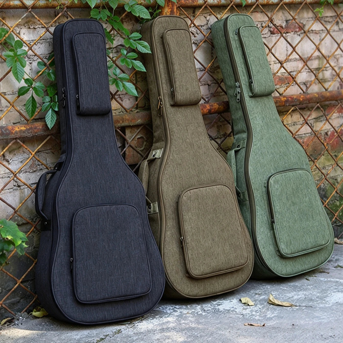 ABQP Acoustic Guitar Bag — Water Repellent Instrument Backpack