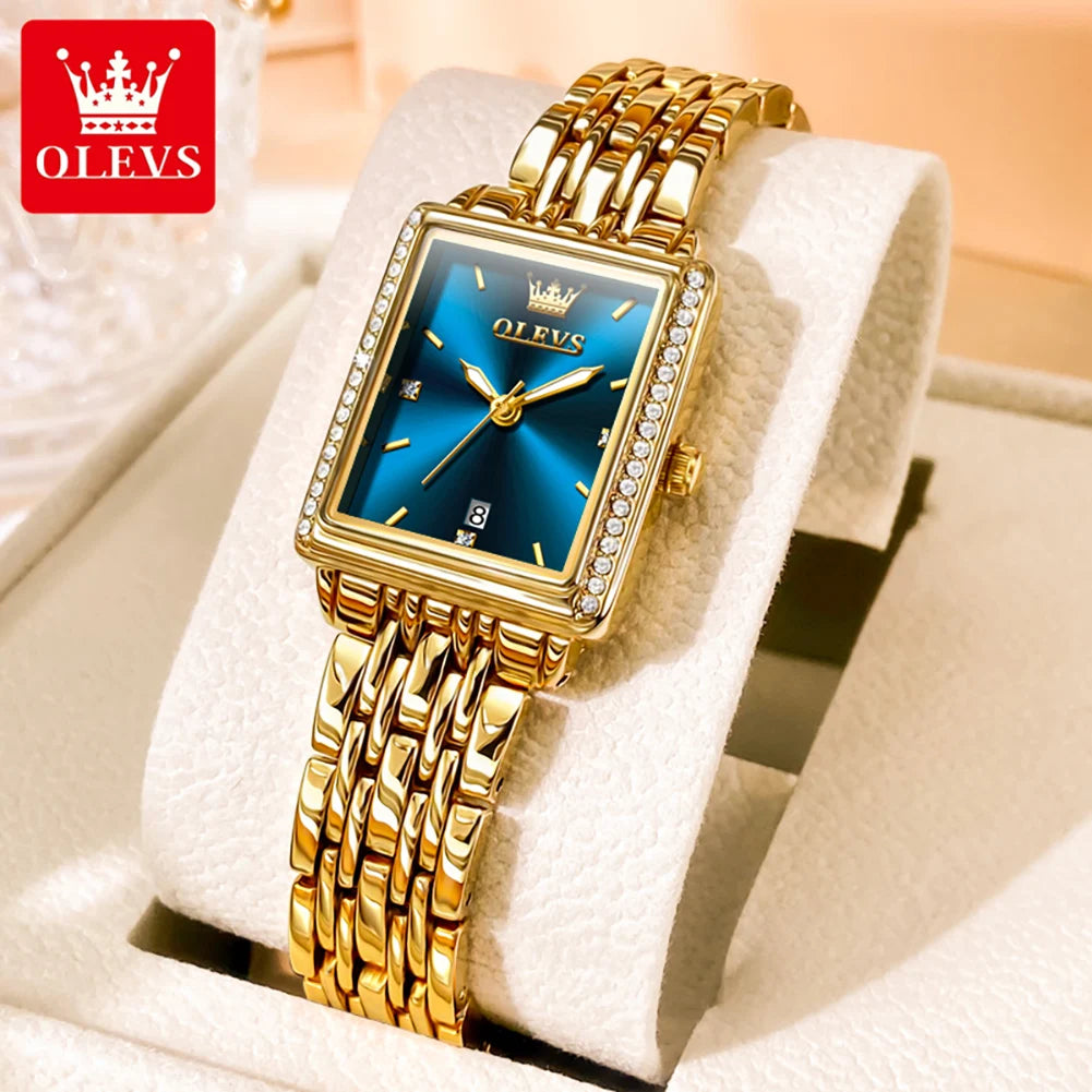 OLEVS 9995 Women's Luxury Watch — Elegant Quartz Timepiece with Luminous Date