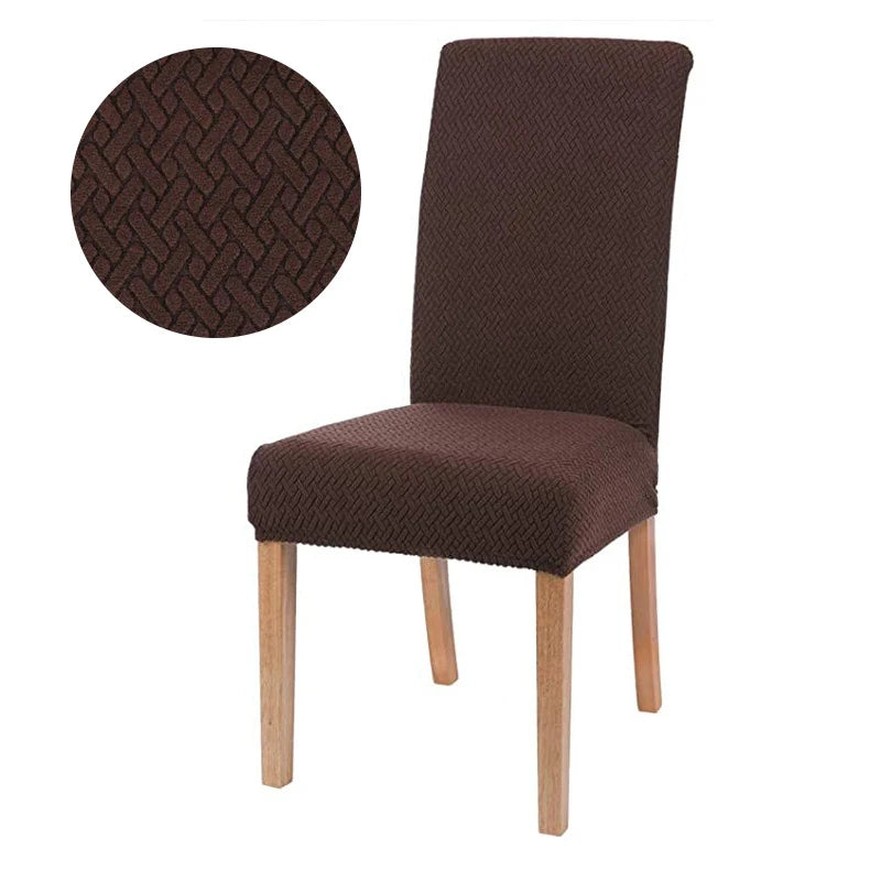 Universal Elastic Chair Cover — Stretchable Fabric Seat Protector