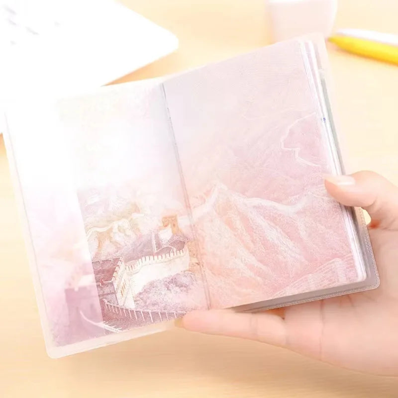 Frosted Passport Cover — Protective Document Holder & Card Sleeve