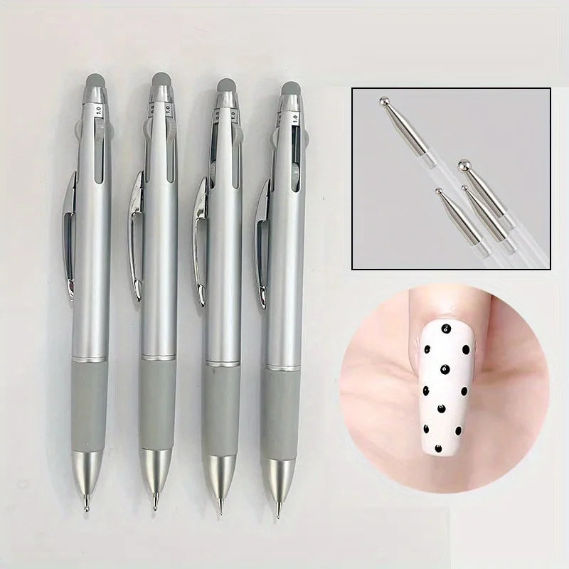 Nail Art Dotting Pen — Ballpoint Design Tool for Manicure Art