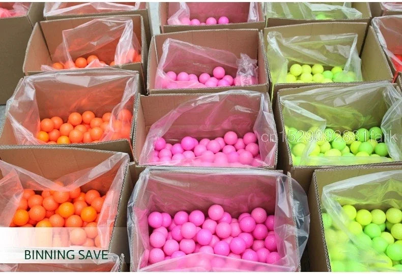 PGM Professional Practice Golf Balls — 10-Piece Multi-Color Training Set