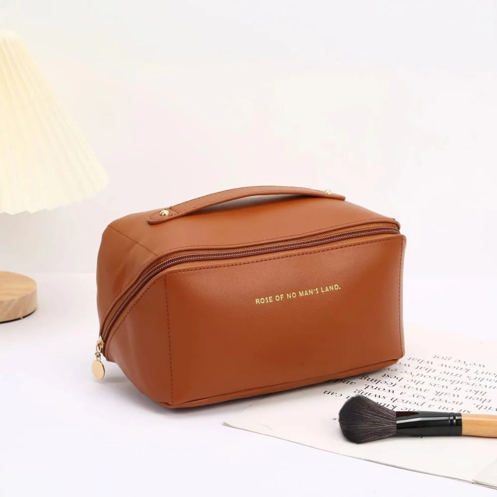 Portable Travel Cosmetics Storage Bag — Large Capacity Waterproof Makeup Organizer