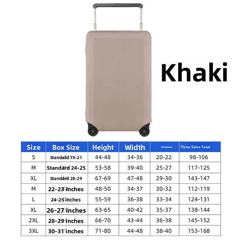 Thickened Luggage Protector Cover — Dustproof Suitcase Guard for Travel